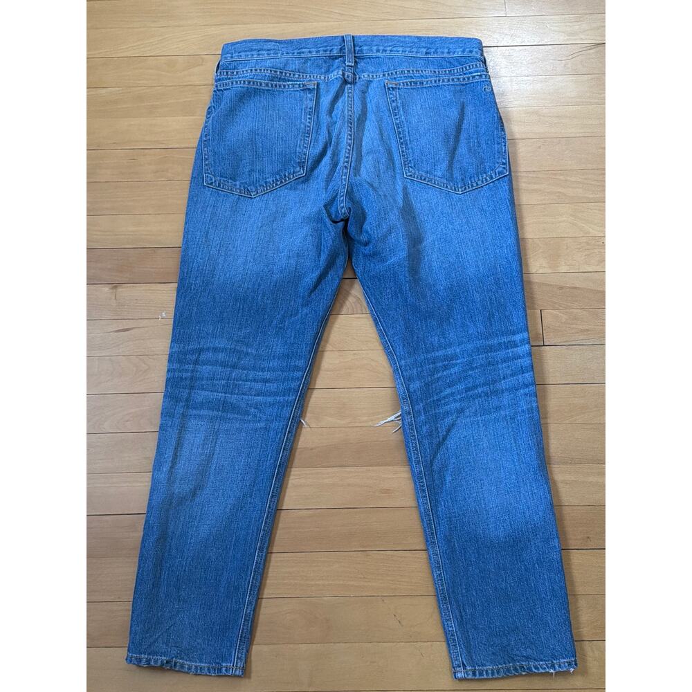 Rag & Bone Ripped Boyfriend Jeans Size 28 Light Wash Slim Fit - Picture 7 of 7
